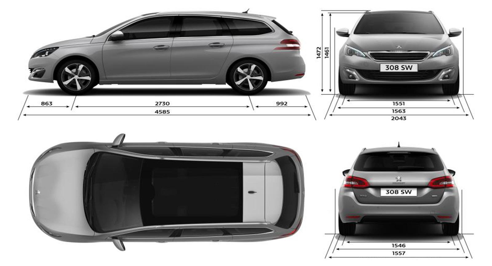 Peugeot 308 SW – привычный универсал в новом прочтении | Авто Премиум